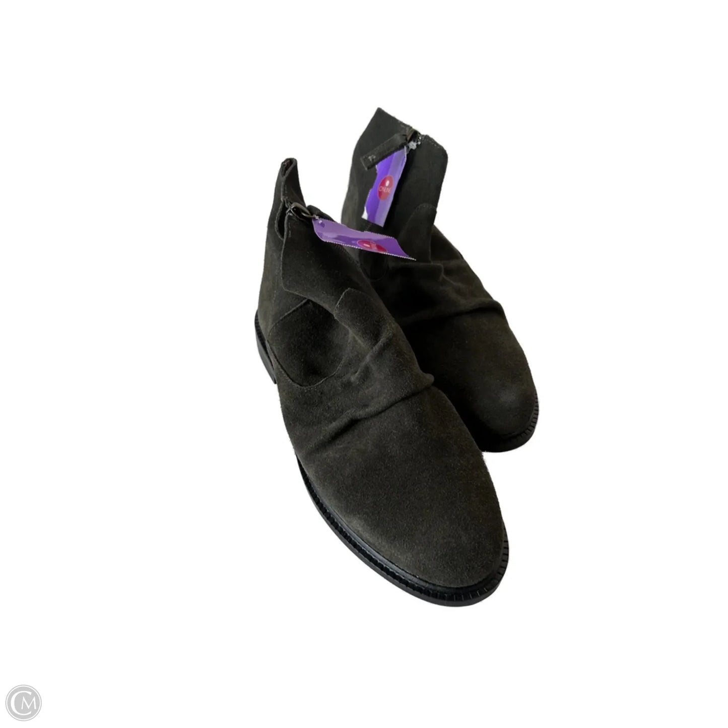 Boots Ankle Flats By Kelsi Dagger In Green, Size: 7.5