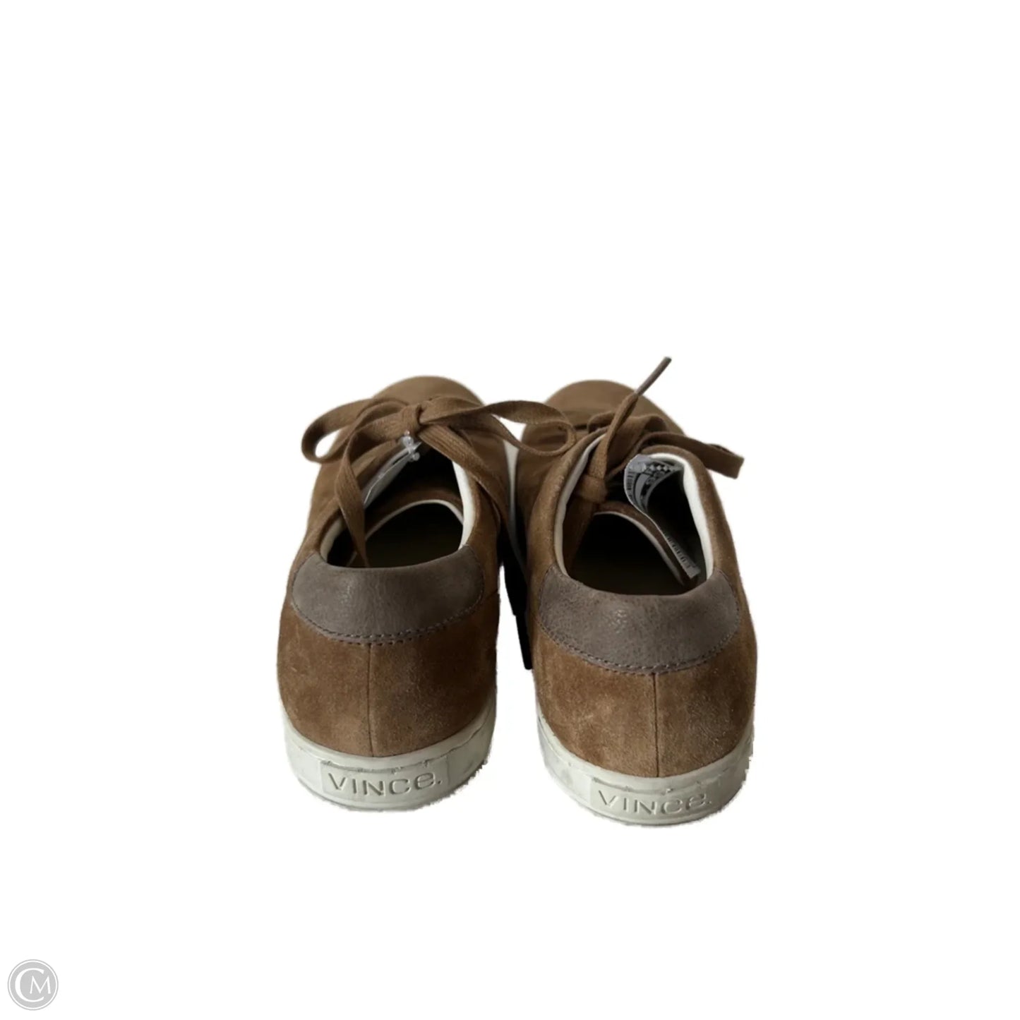 Shoes Sneakers By Vince In Brown, Size: 7.5