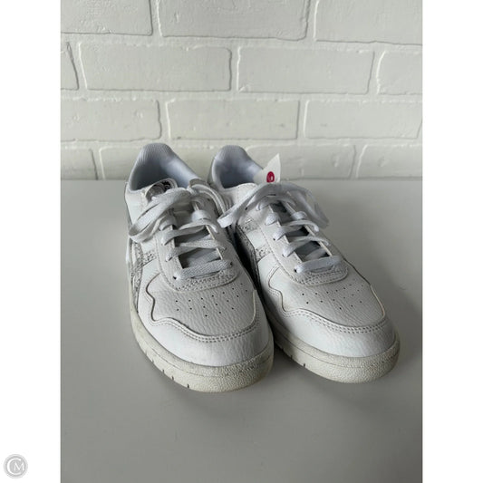 Shoes Athletic By Asics In Silver & White, Size: 7.5