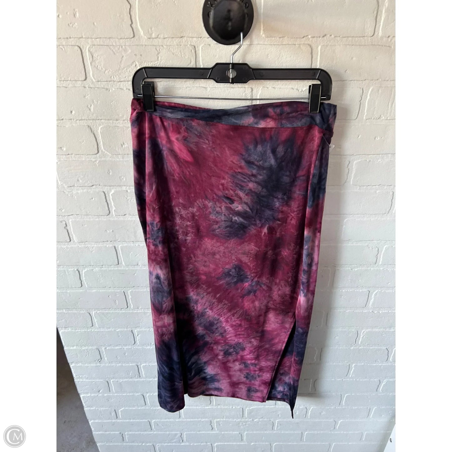 Skirt Midi By Sundry In Blue & Red, Size: 12