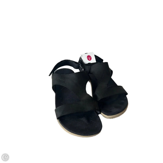 Sandals Flats By Merrell In Black, Size: 9