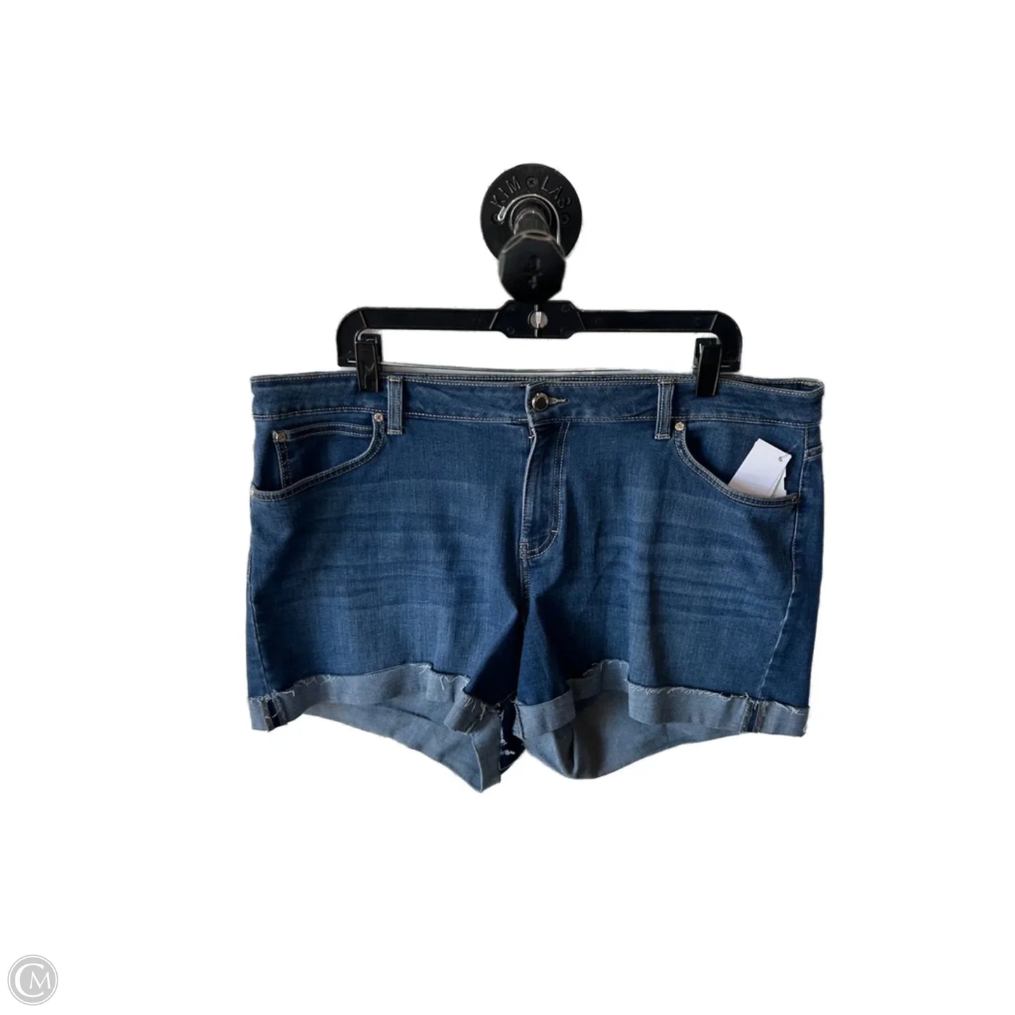 Shorts By Jennifer Lopez In Blue Denim, Size: 10p