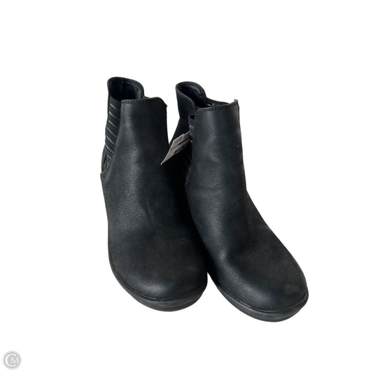 Boots Ankle Heels By Skechers In Black, Size: 8