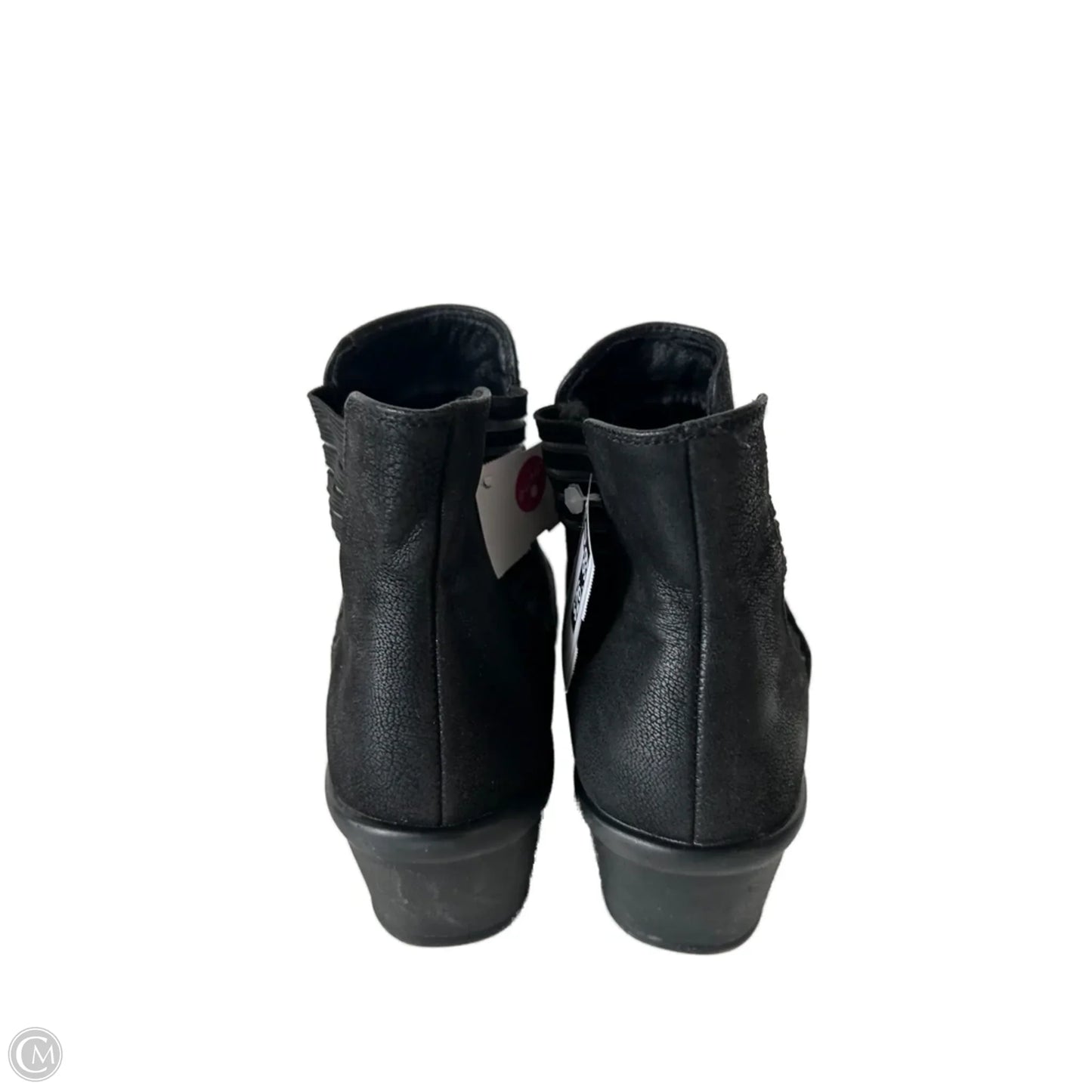 Boots Ankle Heels By Skechers In Black, Size: 8