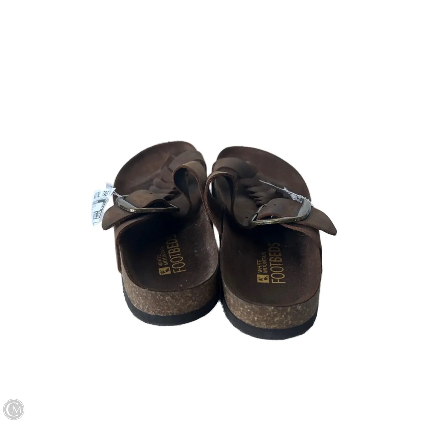 Sandals Flats By White Mountain In Brown, Size: 9