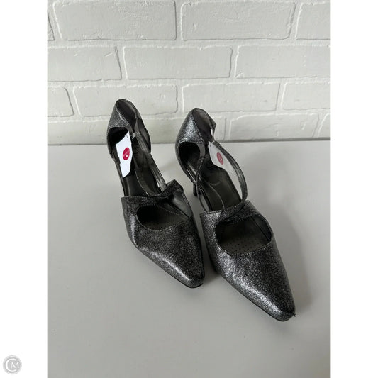 Shoes Heels Stiletto By Life Stride In Silver, Size: 8.5