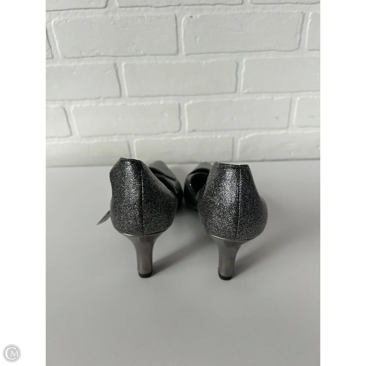 Shoes Heels Stiletto By Life Stride In Silver, Size: 8.5