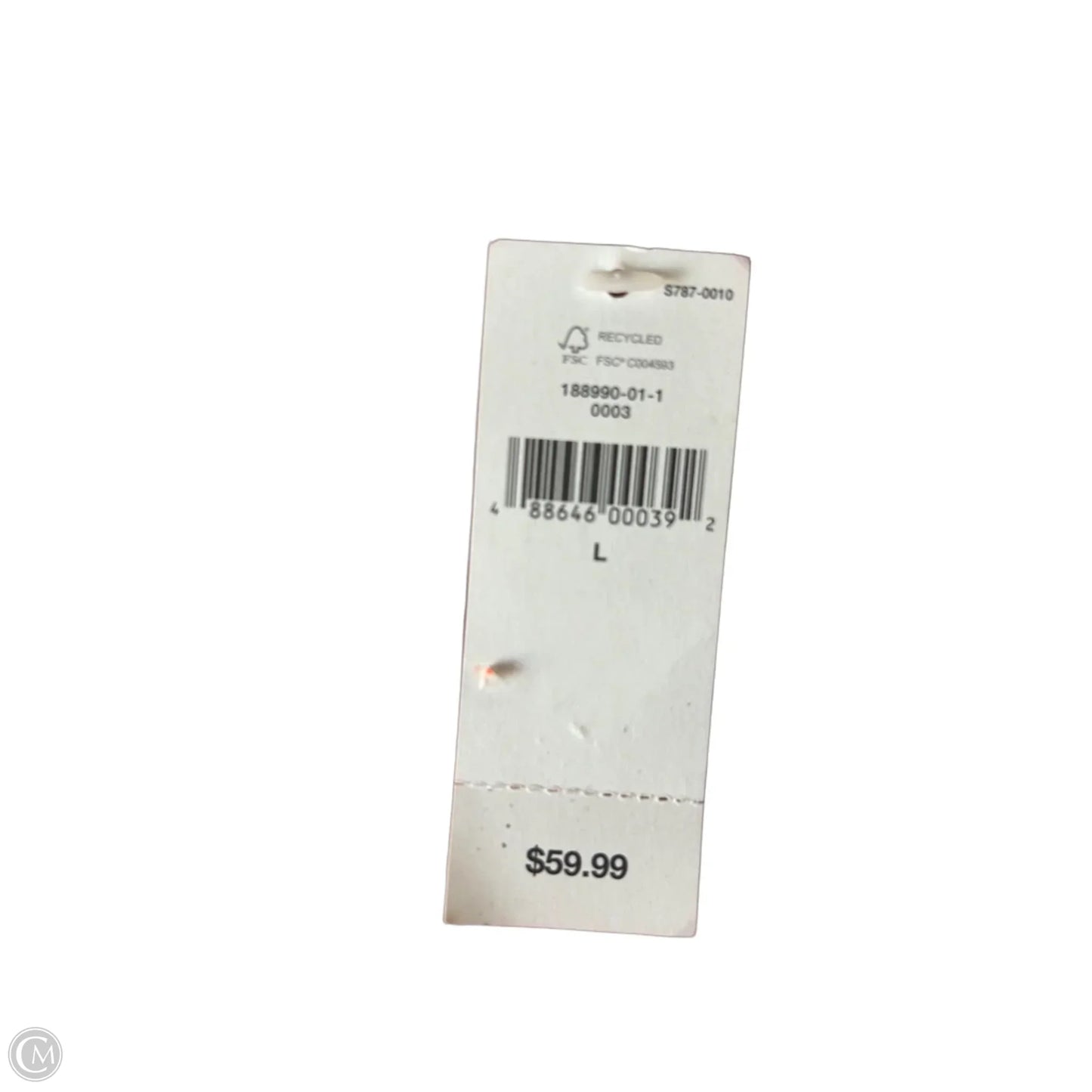 Dress Work By Gap In Orange, Size: L