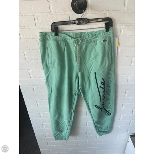 Pants Lounge By Lacoste In Green, Size: 12