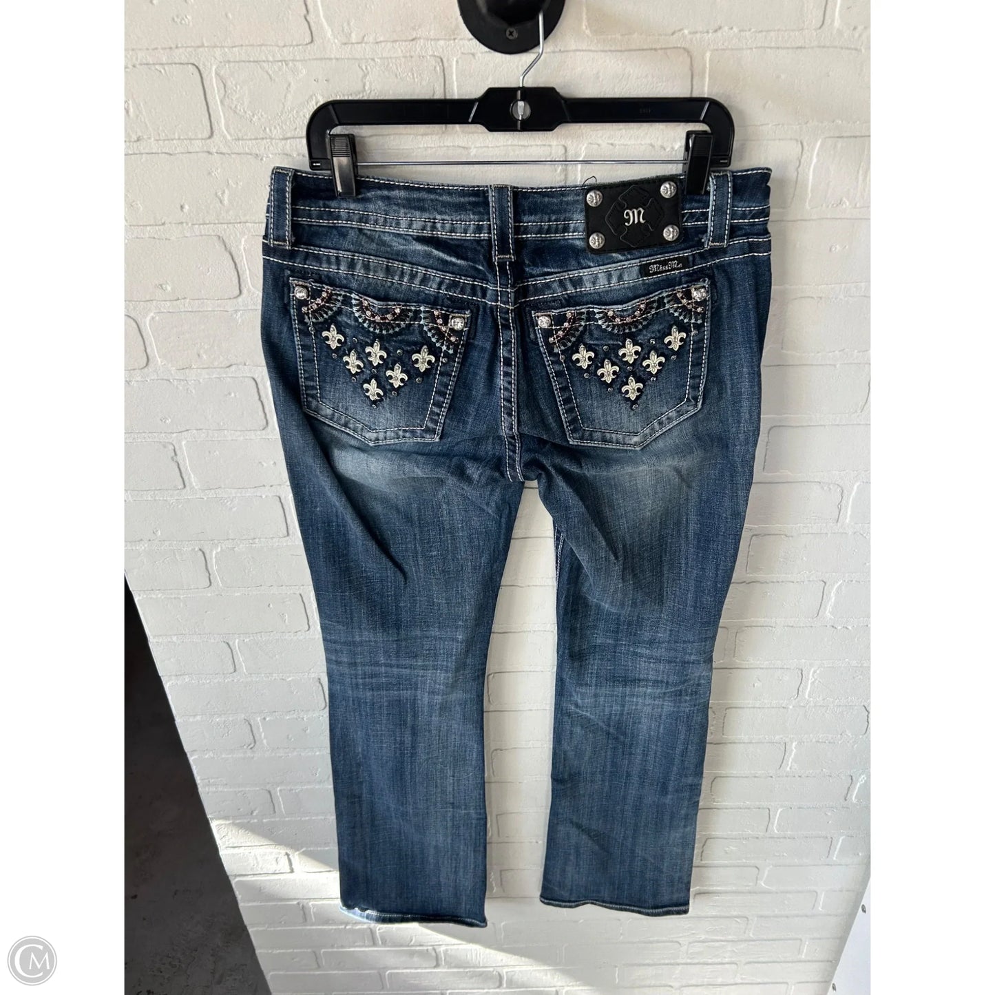 Jeans Boot Cut By Miss Me In Blue Denim, Size: 10