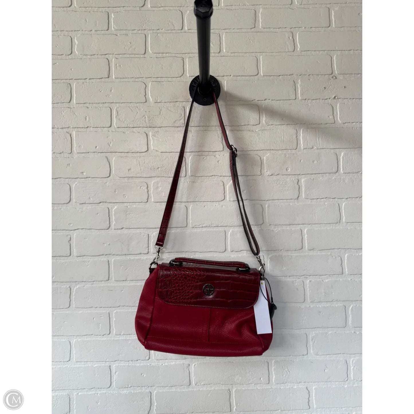 Crossbody Leather By Gianni Bini, Size: Large