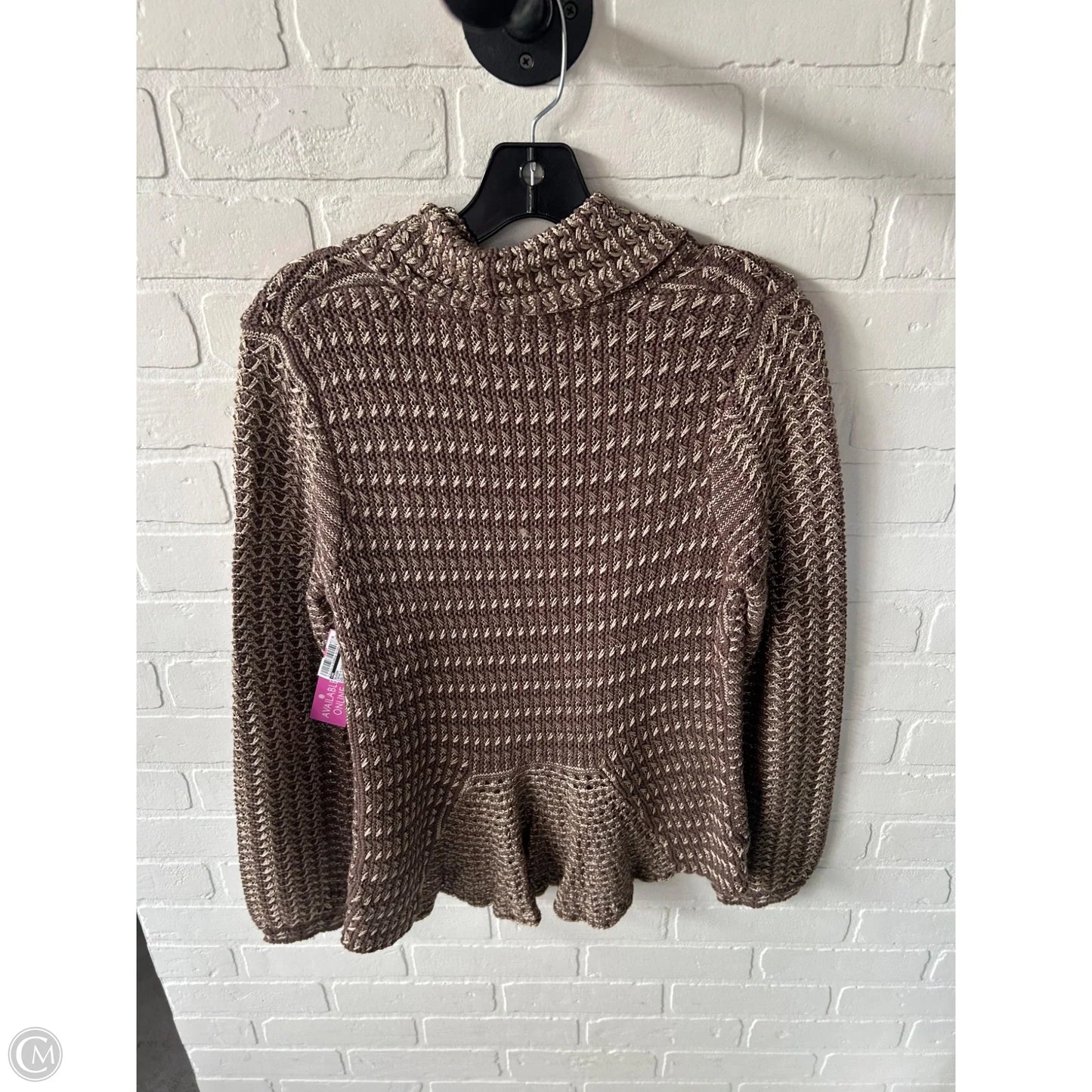 Blazer By Inc In Brown & Gold, Size: L