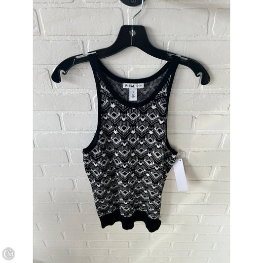 Vest Sweater By White House Black Market In Black & White, Size: M