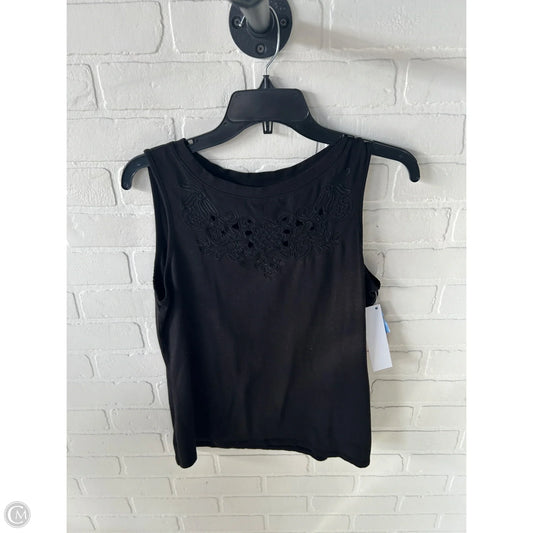Top Sleeveless By White House Black Market In Black, Size: M