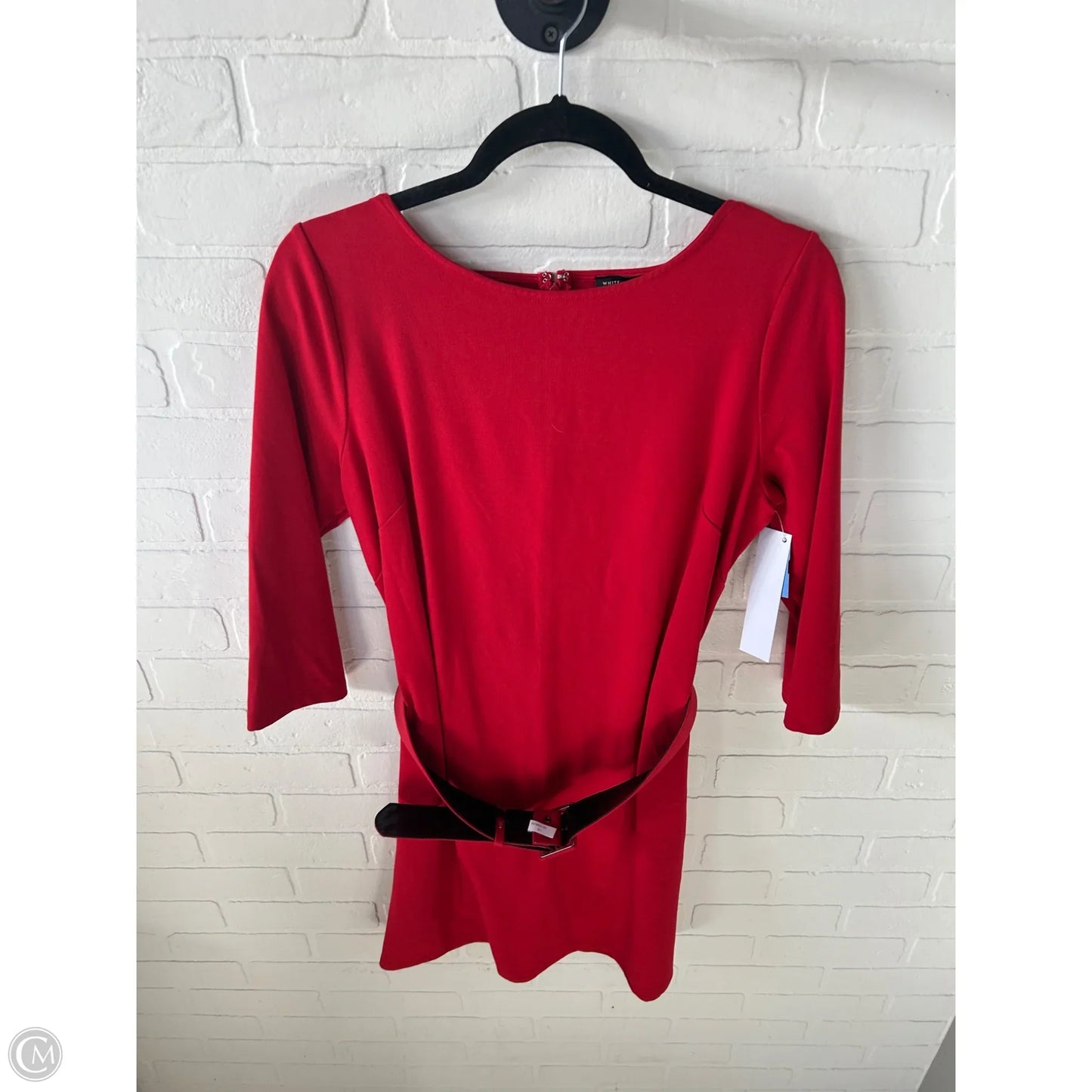 Dress Work By White House Black Market In Red, Size: L