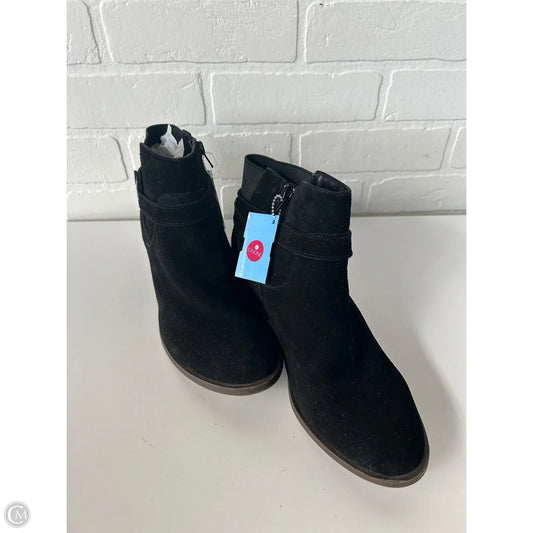 Boots Ankle Heels By Kensie In Black, Size: 9