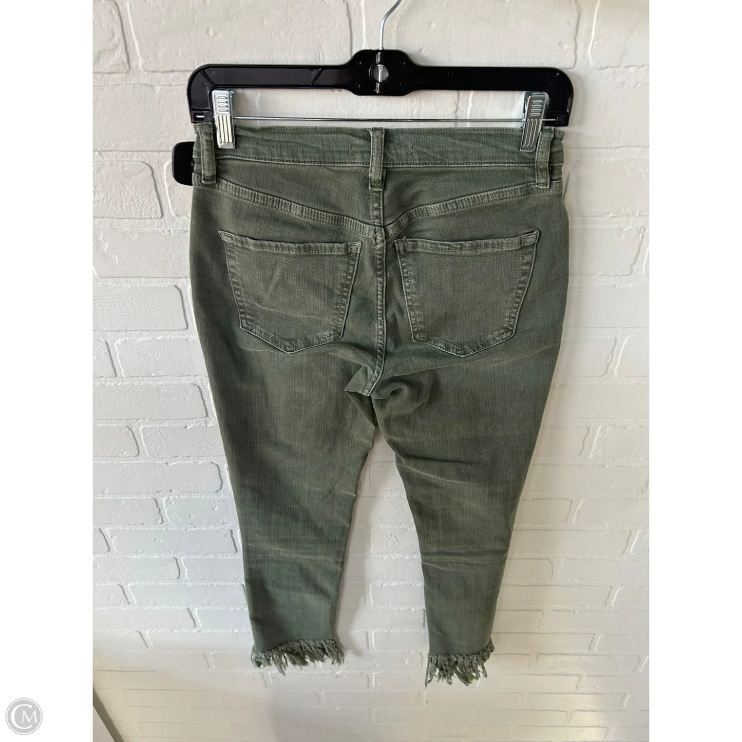 Jeans Skinny By We The Free In Green Denim, Size: 4