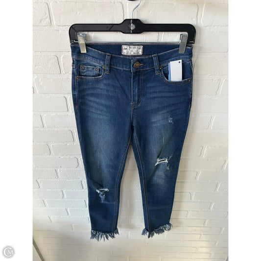 Jeans Skinny By We The Free In Blue Denim, Size: 2