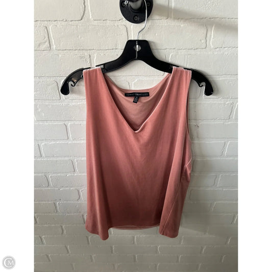 Blouse Sleeveless By White House Black Market In Pink, Size: M