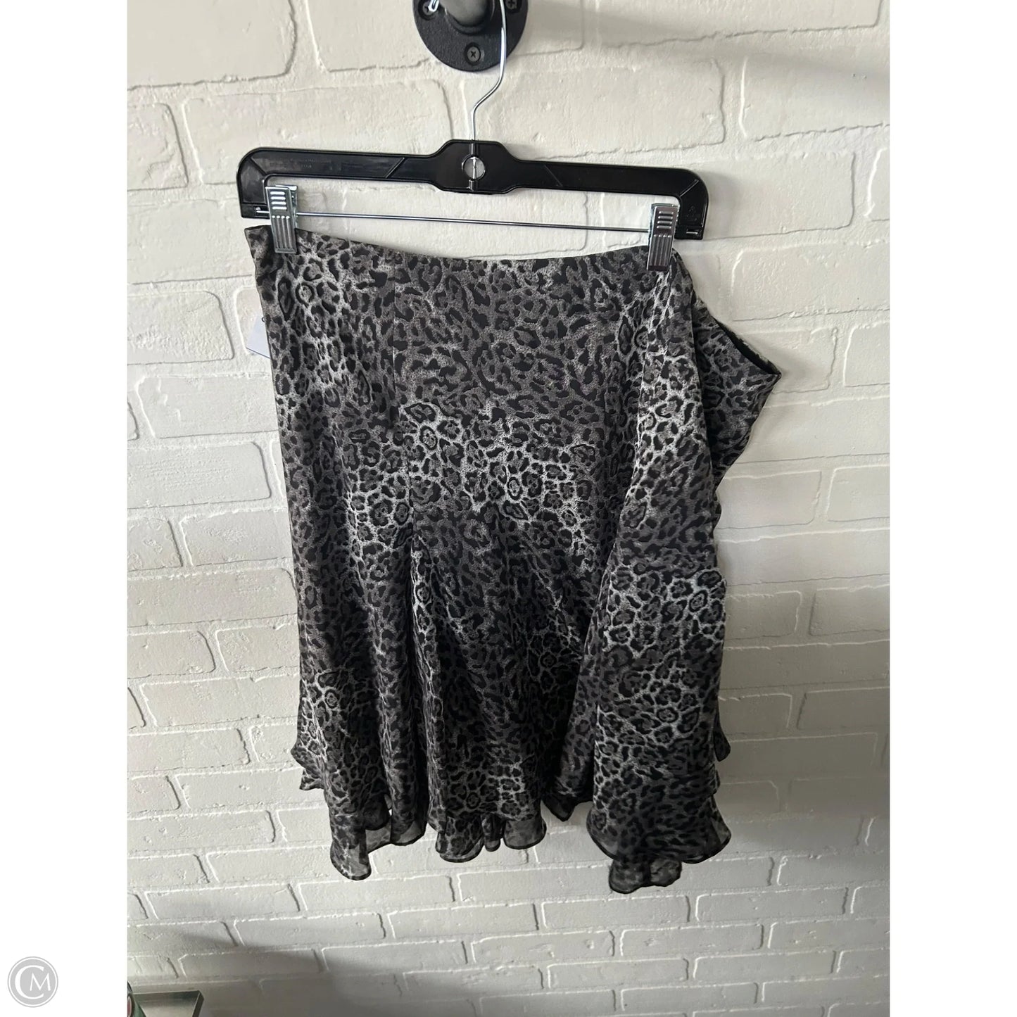 Skirt Mini & Short By Chaps In Snakeskin Print, Size: 16