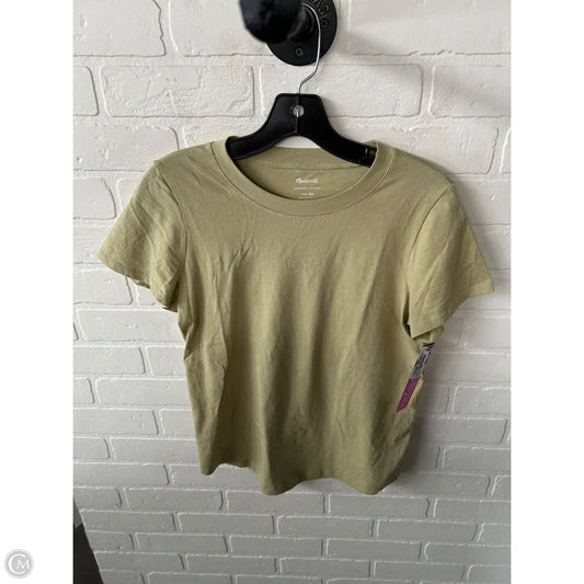 Top Short Sleeve Basic By Madewell In Green, Size: Xs