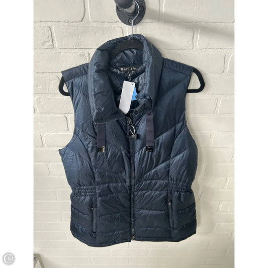 Vest Puffer & Quilted By Athleta In Navy, Size: Xl