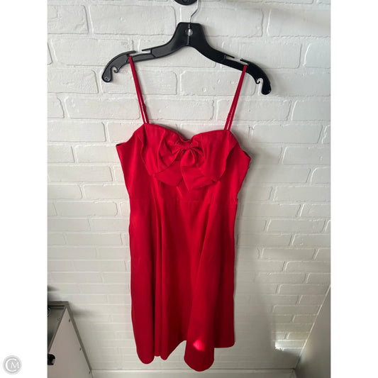Dress Party Midi By A New Day In Red, Size: M