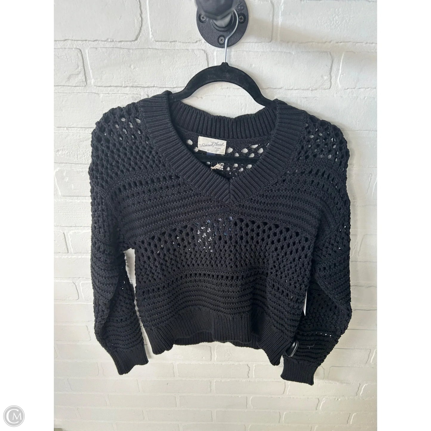 Sweater By Universal Thread In Black, Size: S
