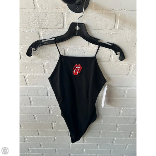 Bodysuit By American Eagle In Black & Red, Size: S