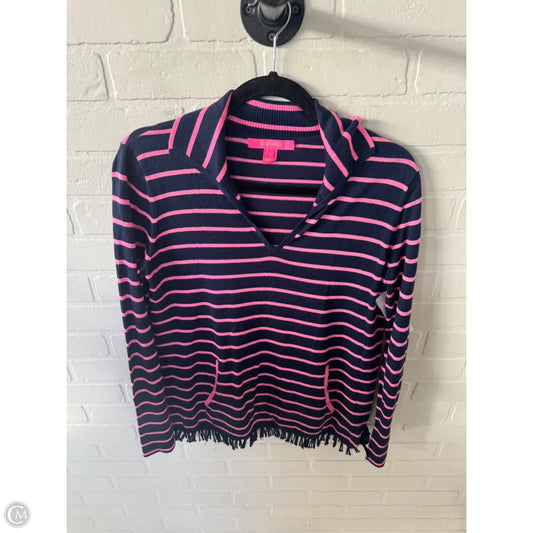 Sweater Designer By Lilly Pulitzer In Blue & Pink, Size: M