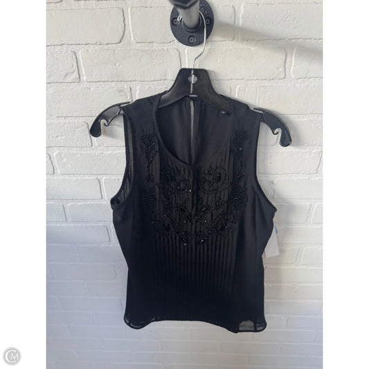 Blouse 3/4 Sleeve By White House Black Market In Black, Size: S