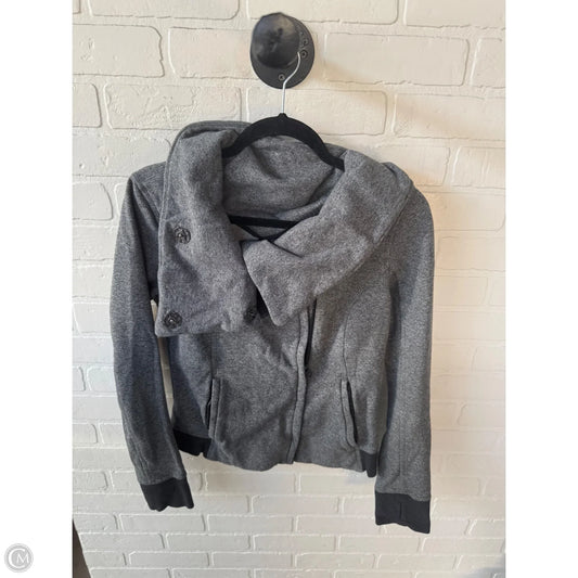 Athletic Jacket By Lululemon In Grey, Size: S