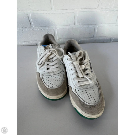 Shoes Sneakers By Sam Edelman In Green & White, Size: 7