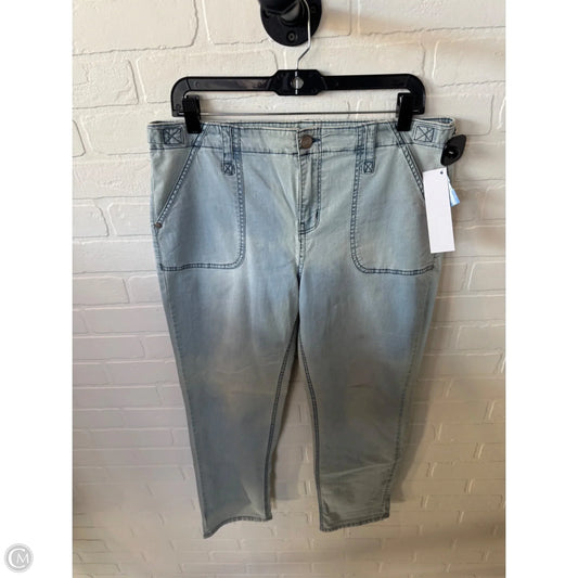 Jeans Straight By Sanctuary In Blue Denim, Size: 14
