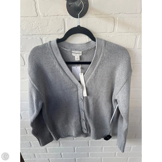 Sweater Cardigan By Caslon In Grey, Size: S