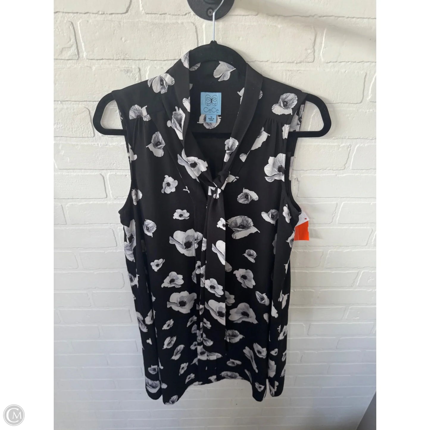 Dress Work By Cece In Black & Grey, Size: M