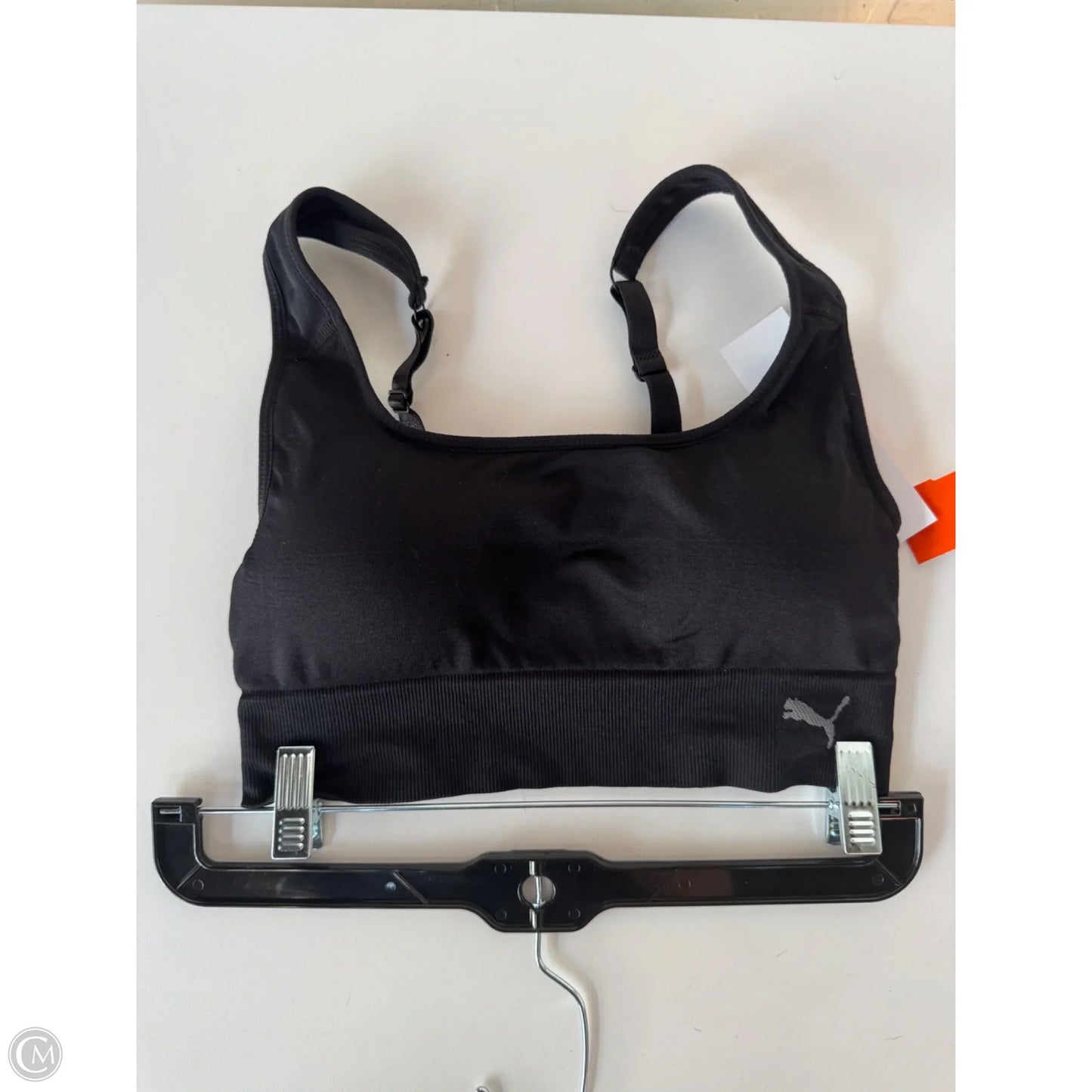 Athletic Bra By Puma In Black, Size: Xl