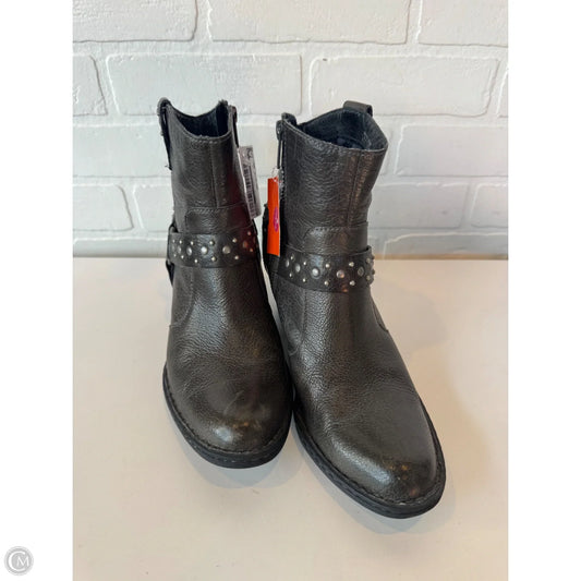 Boots Ankle Heels By Born In Green, Size: 8