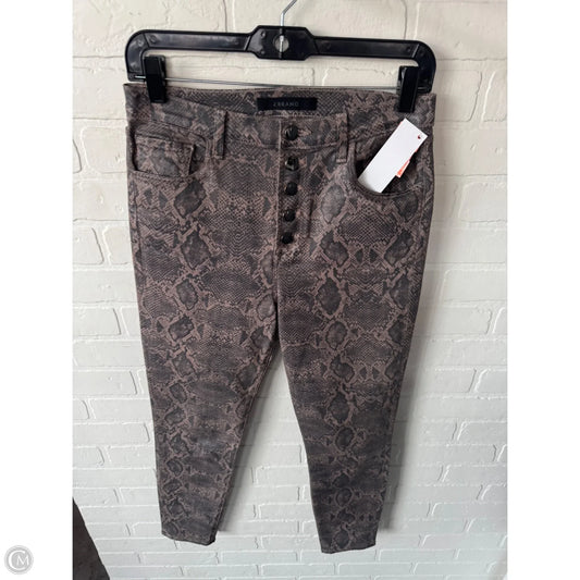 Jeans Skinny By J Brand In Snakeskin Print, Size: 8