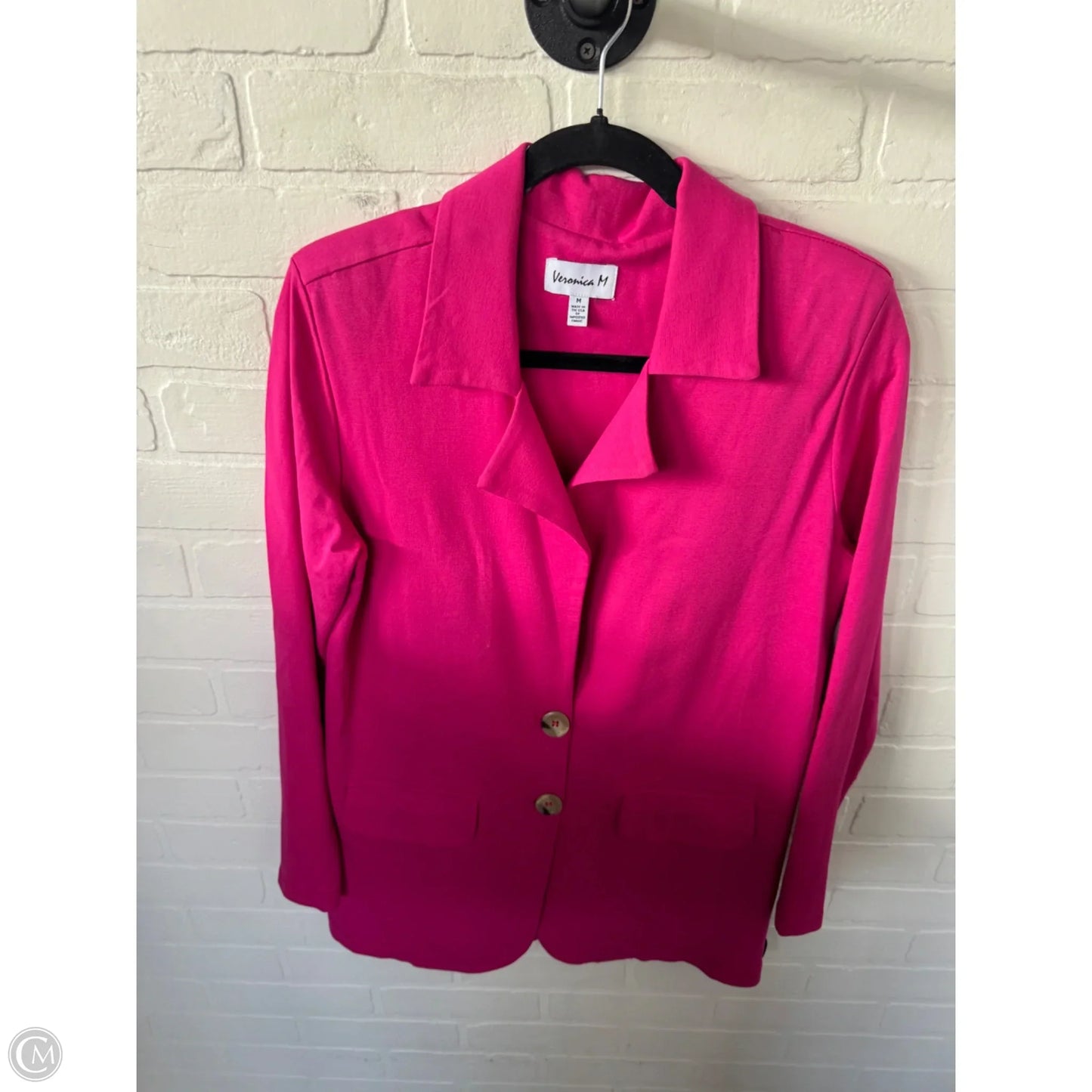 Blazer By Veronica M In Pink, Size: M