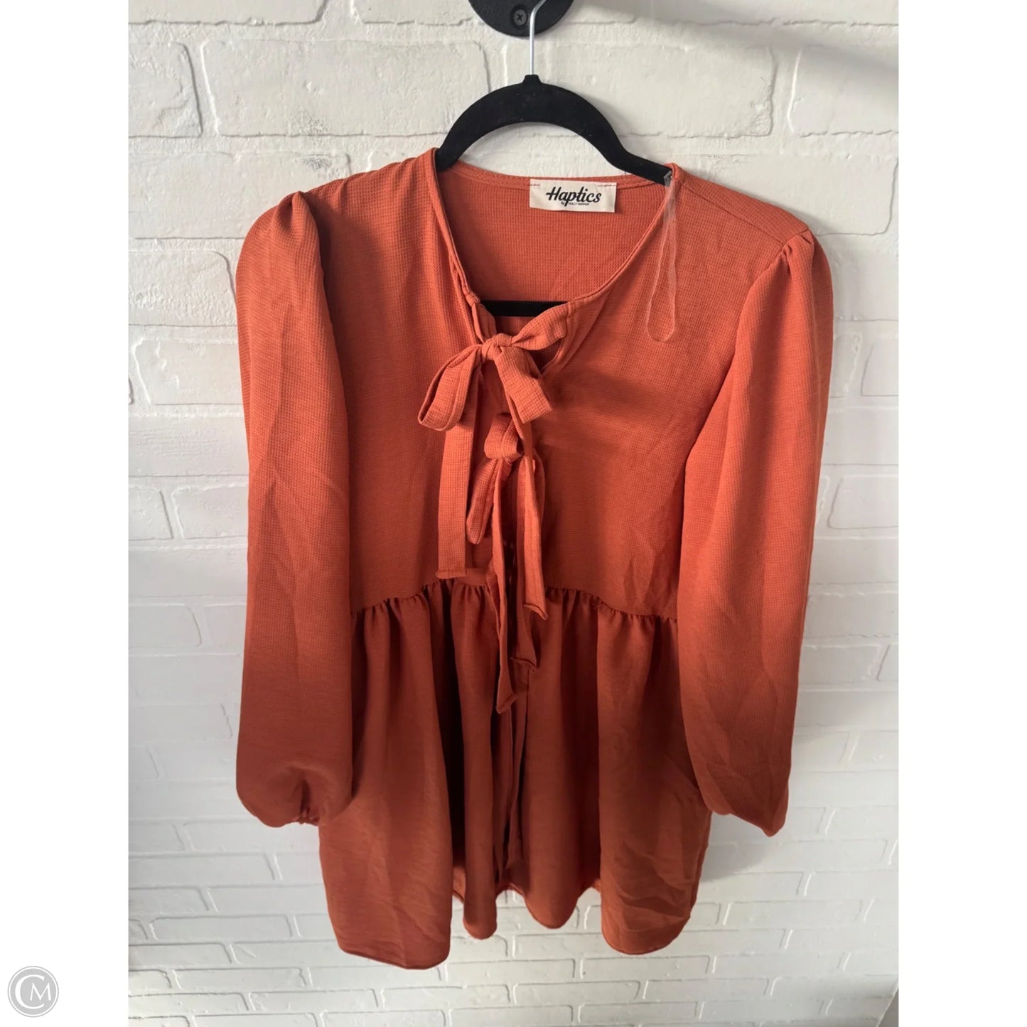 Dress Casual Midi By Haptics In Orange, Size: L