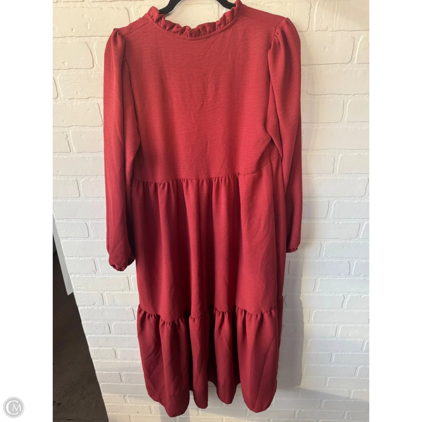 Dress Casual Midi By Haptics In Red, Size: S