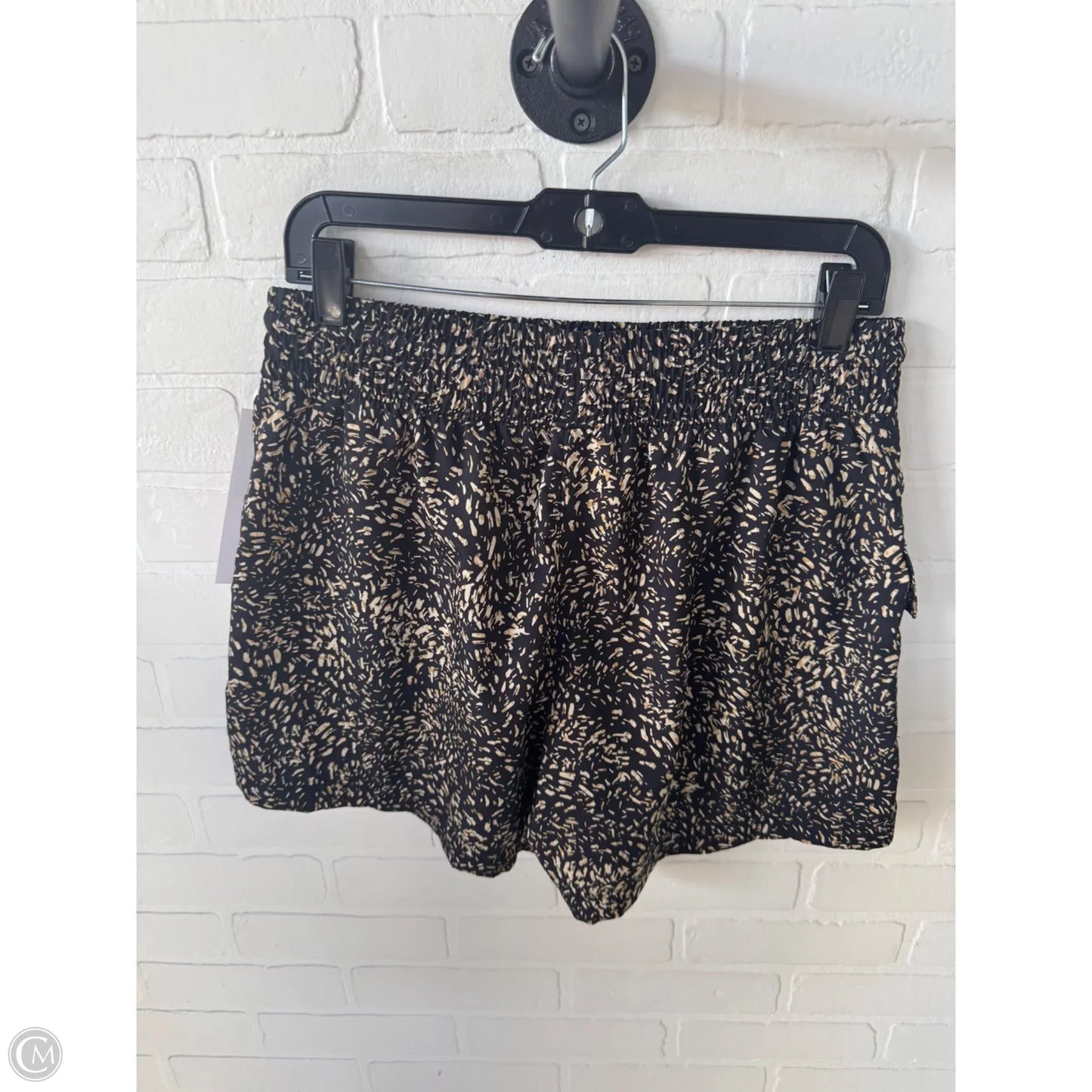 Athletic Shorts By Old Navy In Black & Tan, Size: 8