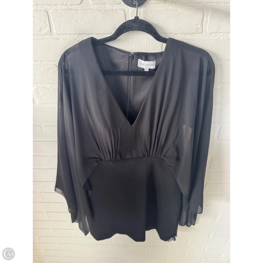 Dress Designer By Halston In Black, Size: M