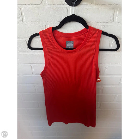 Athletic Tank Top By Athleta In Orange, Size: S