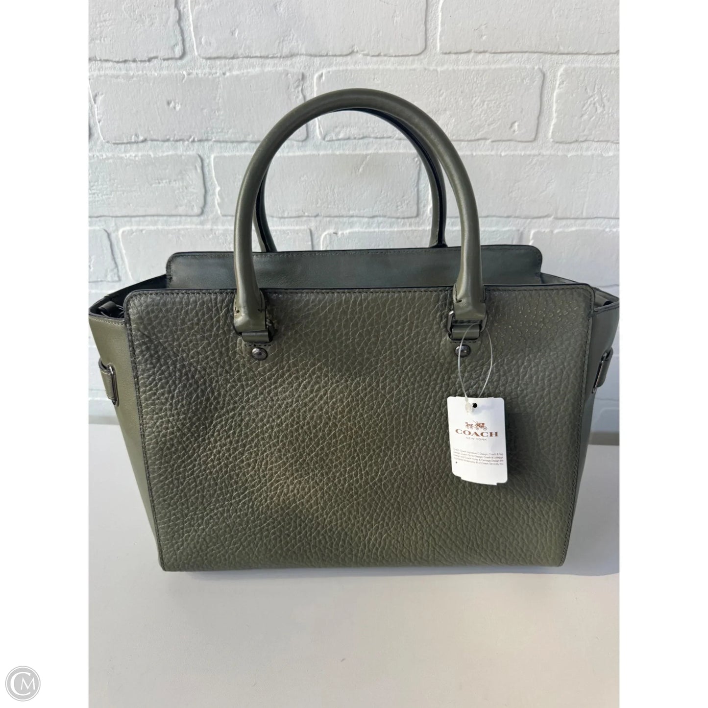 Handbag Designer By Coach, Size: Large