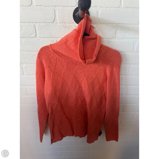 Sweater By Talbots In Orange, Size: Sp