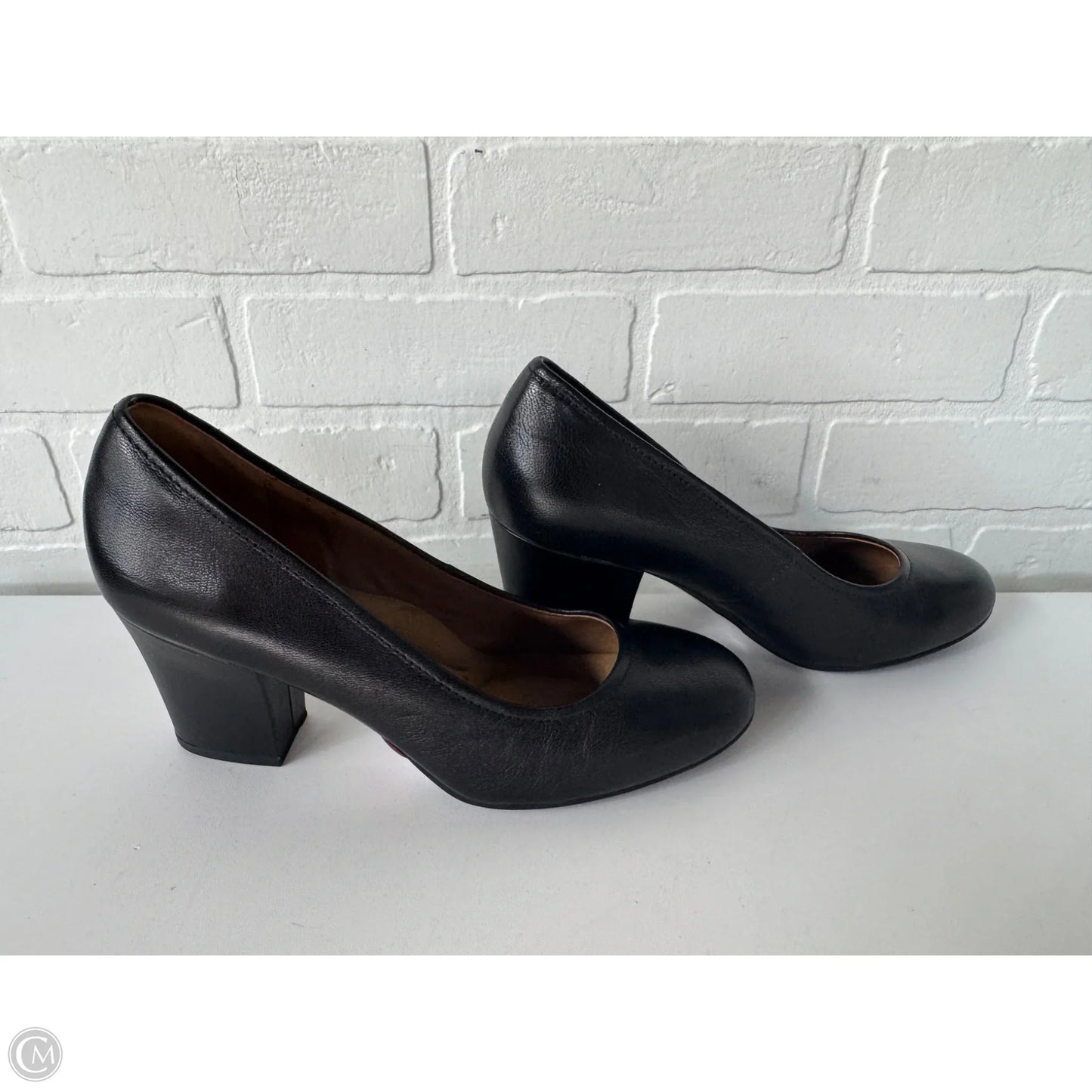 Shoes Heels Block By Sofft In Black, Size: 8.5