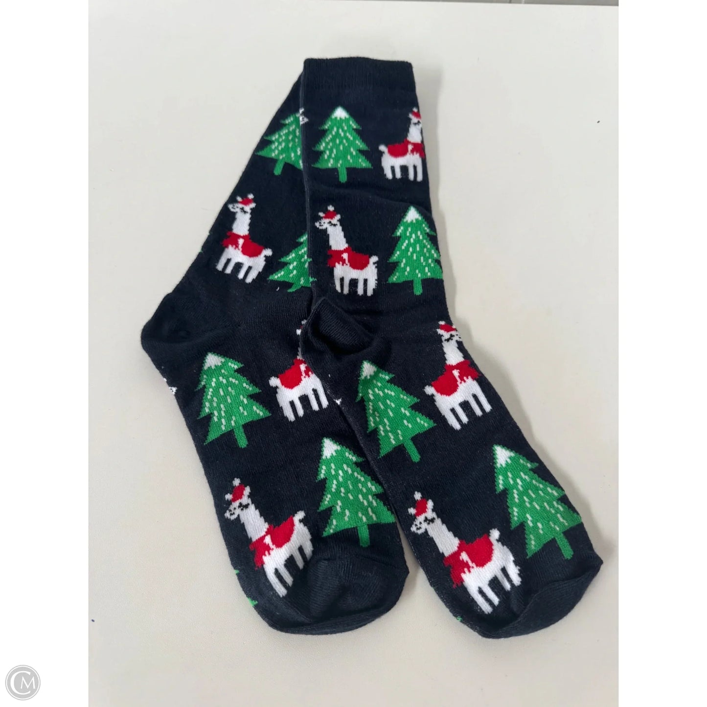 Socks By Clothes Mentor In Blue & Green, Size: Osfm