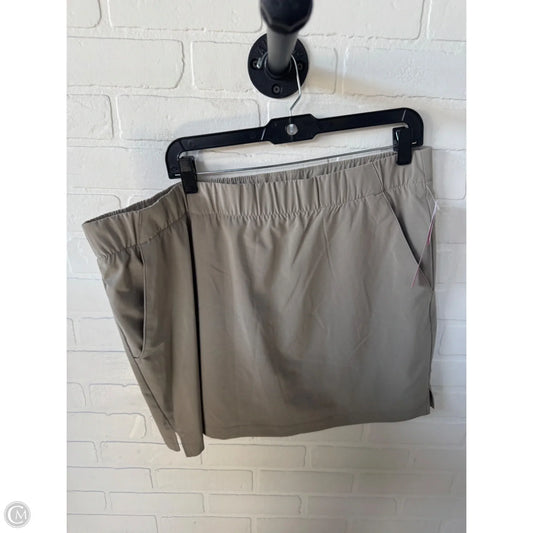 Skort By Columbia In Tan, Size: 16